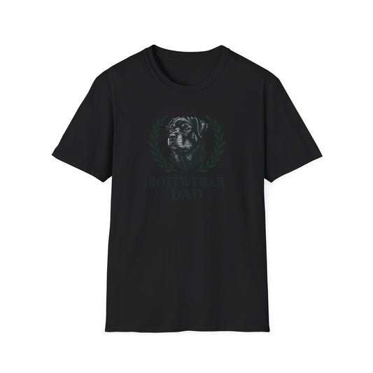 Rottweiler Dad Logo T-Shirt