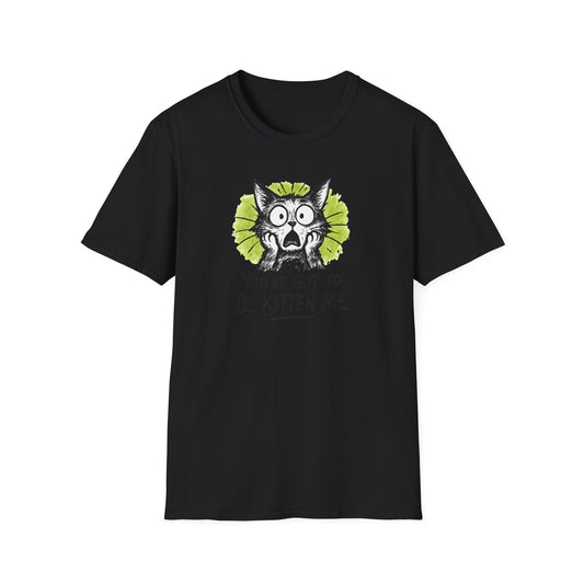 Shocked Kitten Expression T-Shirt