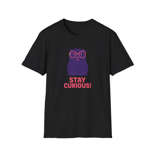 Stay Curious Purple Creature T-Shirt