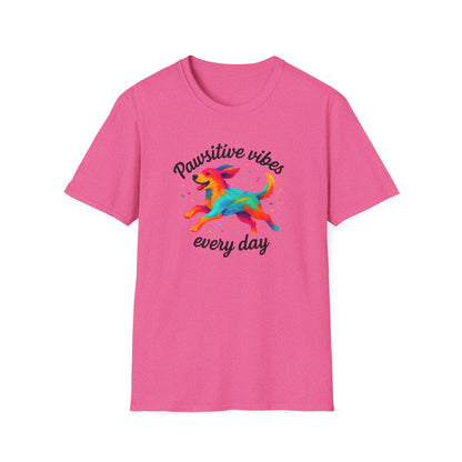 Colorful Running Dog T-Shirt