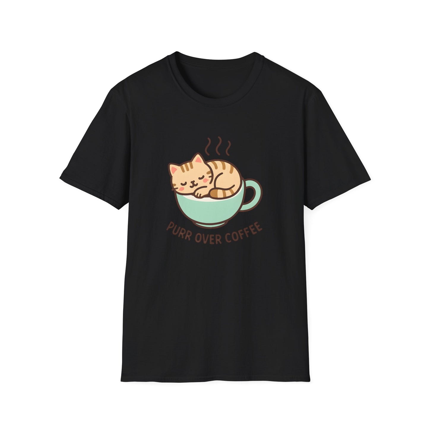 Cat in Coffee Cup T-Shirt