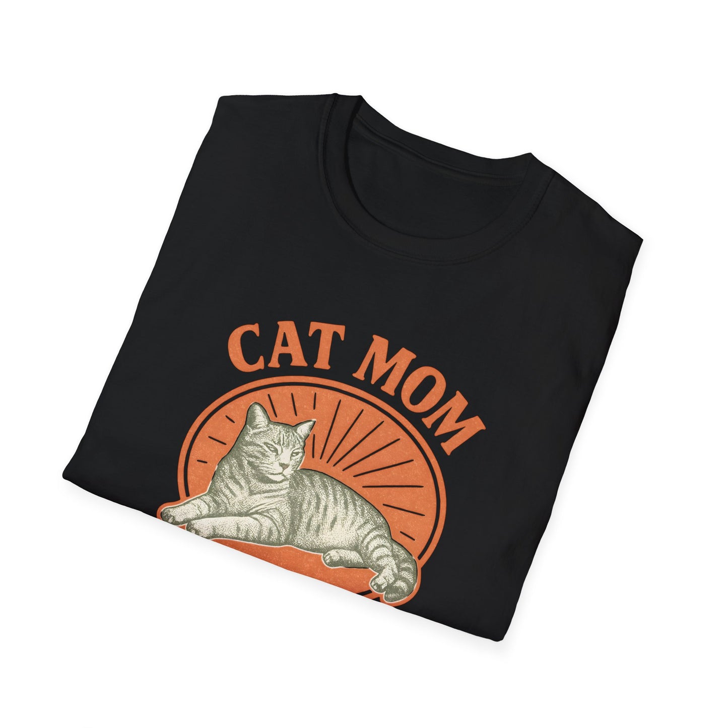 Cat Mom Logo T-Shirt