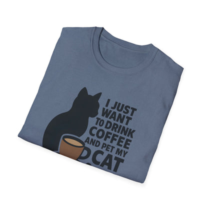 Cat and Coffee T-Shirt