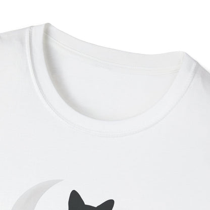 Moonlit Cat Silhouette T-Shirt