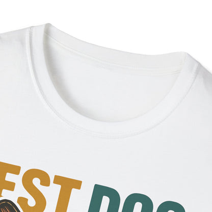 Best Dog Mom Ever French Bulldog With Retro Colors Unisex T-Shirt