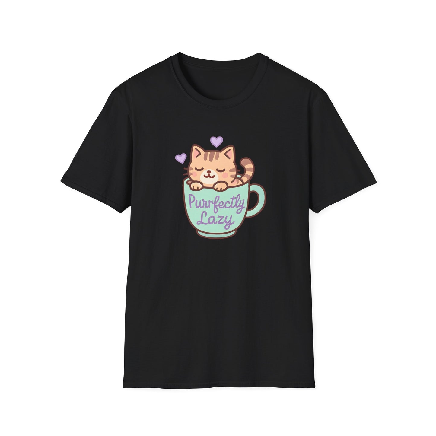 Perfectly Lazy Cat T-Shirt