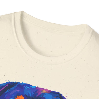 Rottie Dad Vibrant Colors Unisex T-Shirt