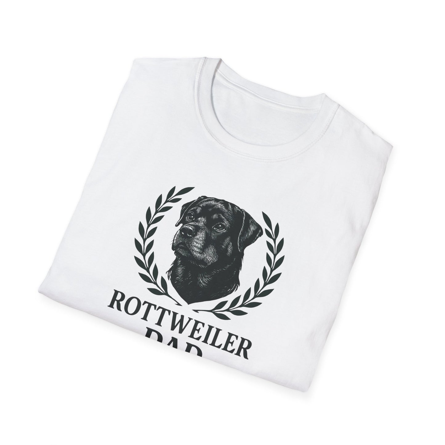 Rottweiler Dad Logo T-Shirt