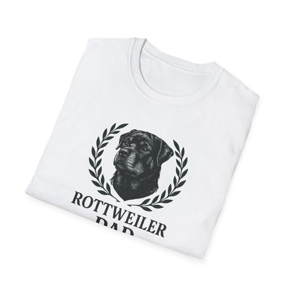 Rottweiler Dad Logo T-Shirt