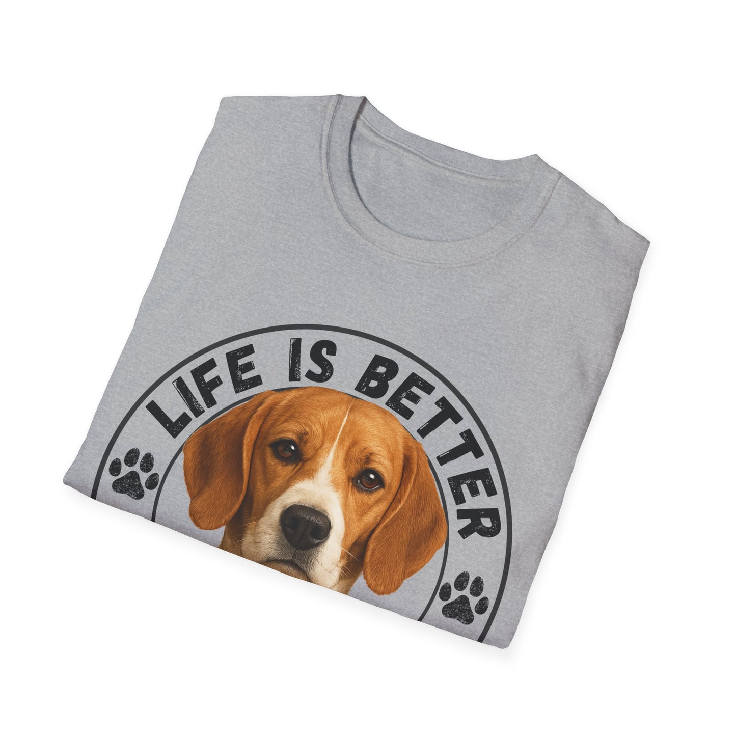 Life Is Better With A Beagle Unisex T-Shirt