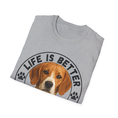 Life Is Better With A Beagle Unisex T-Shirt