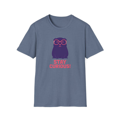 Stay Curious Purple Creature T-Shirt