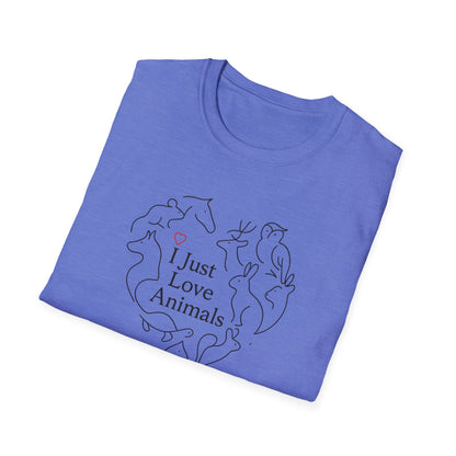 I Just Love Animals T-Shirt