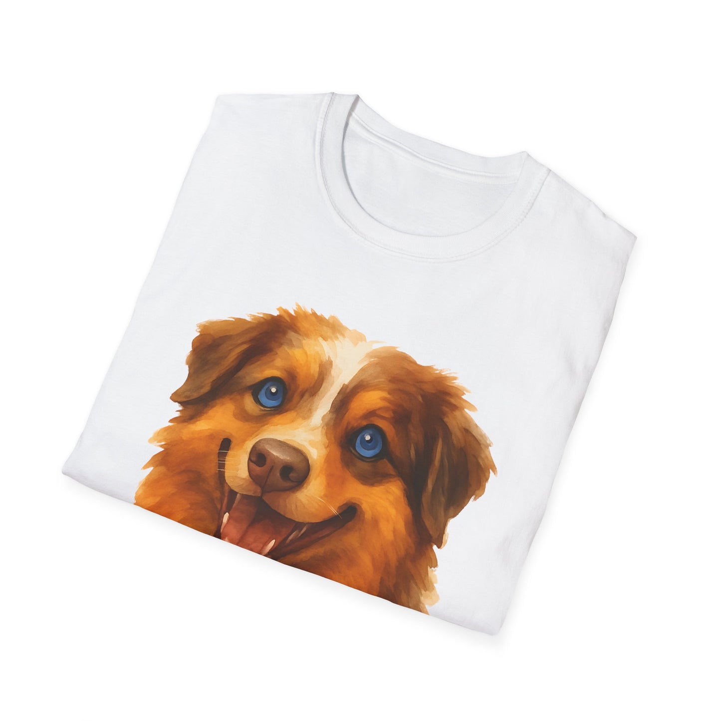 Australian Shepherd Red Merle Dog Dad Unisex T-Shirt