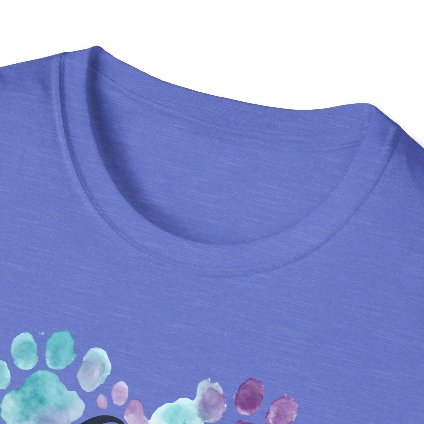 Watercolor Cat Mom Heart T-Shirt