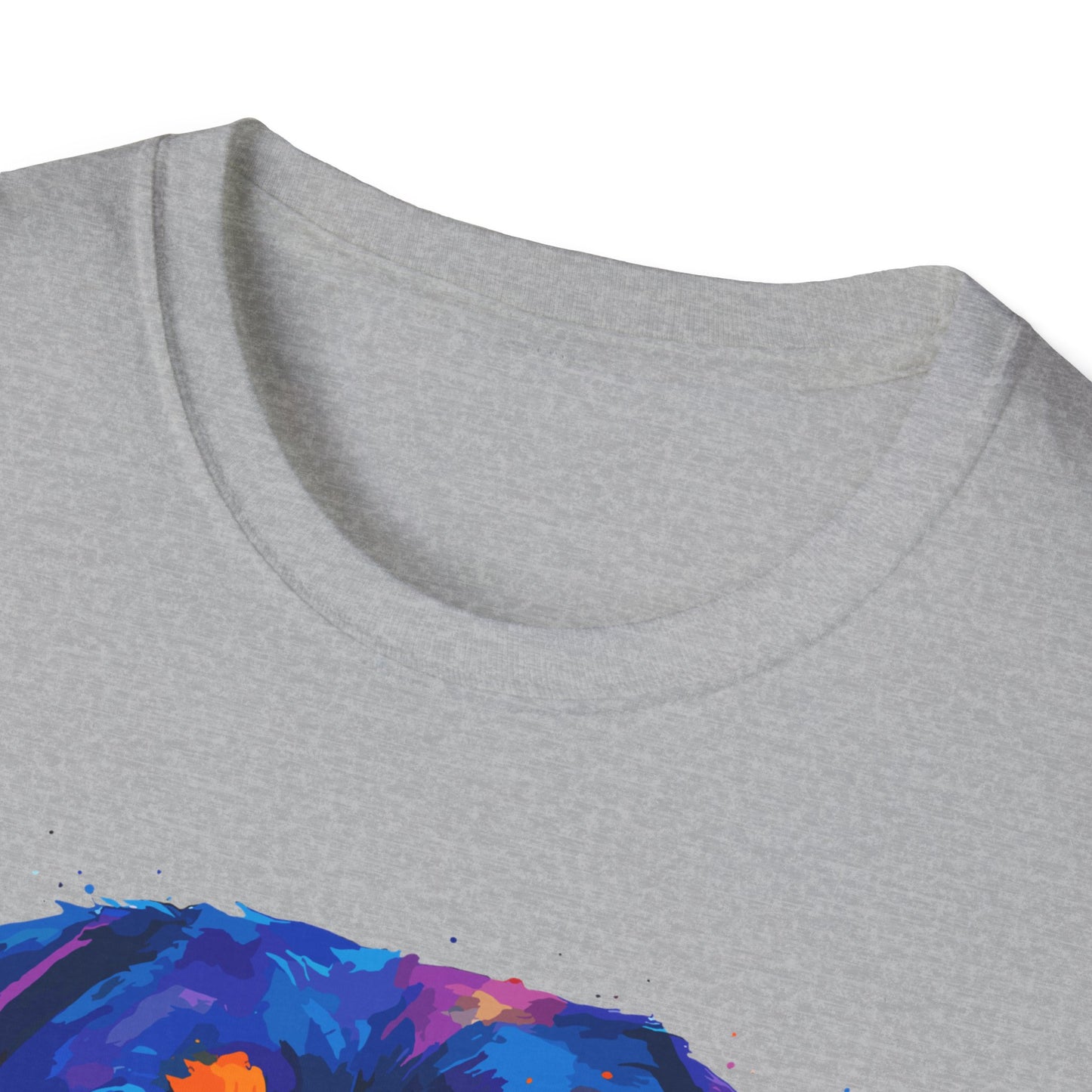 Rottie Dad Vibrant Colors Unisex T-Shirt