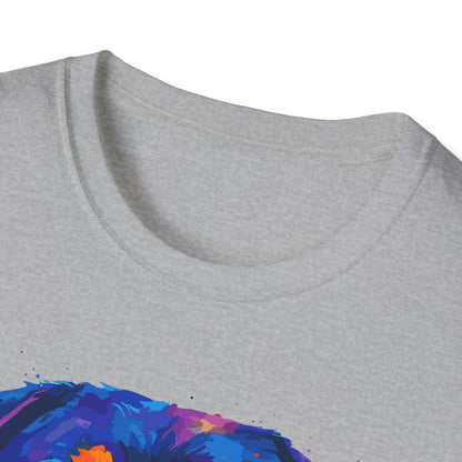 Rottie Dad Vibrant Colors Unisex T-Shirt