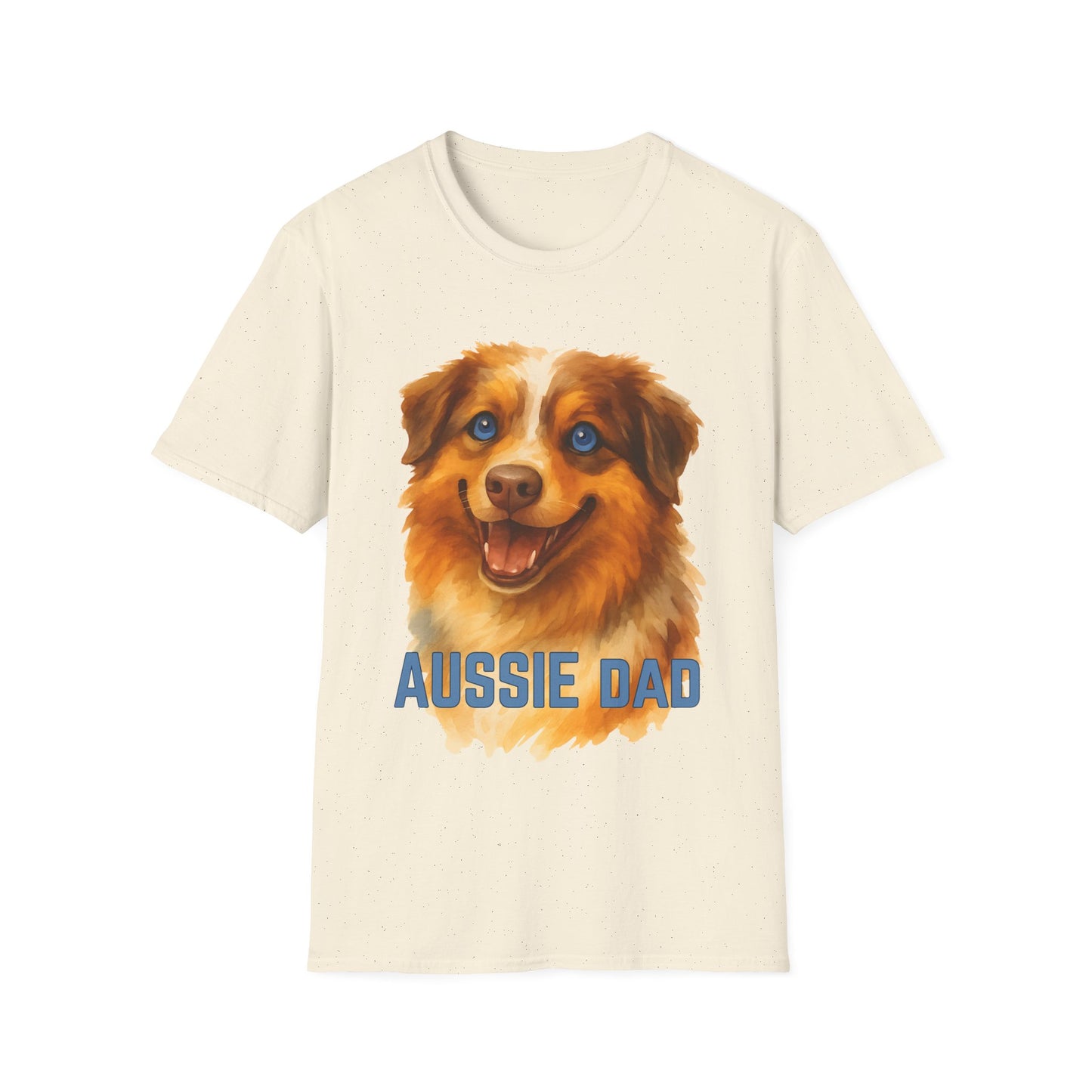 Australian Shepherd Red Merle Dog Dad Unisex T-Shirt