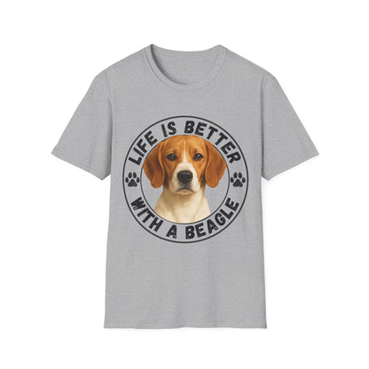 Life Is Better With A Beagle Unisex T-Shirt