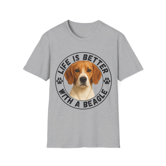 Life Is Better With A Beagle Unisex T-Shirt
