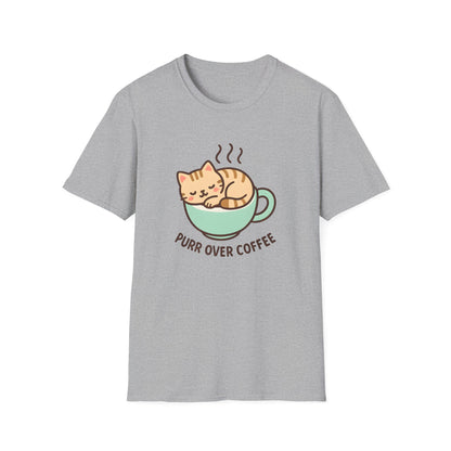 Cat in Coffee Cup T-Shirt