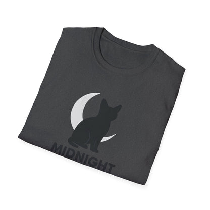 Moonlit Cat Silhouette T-Shirt