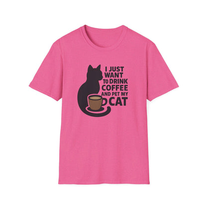 Cat and Coffee T-Shirt