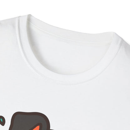 Australian Shepherd Surfer Unisex T-Shirt — Cute Lighthearted Dog Beach Tee