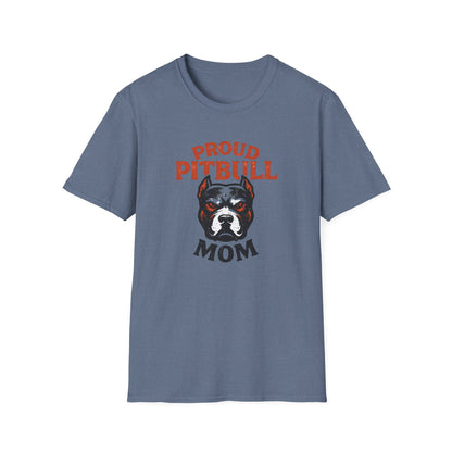 Proud Pitbull Mom T-Shirt