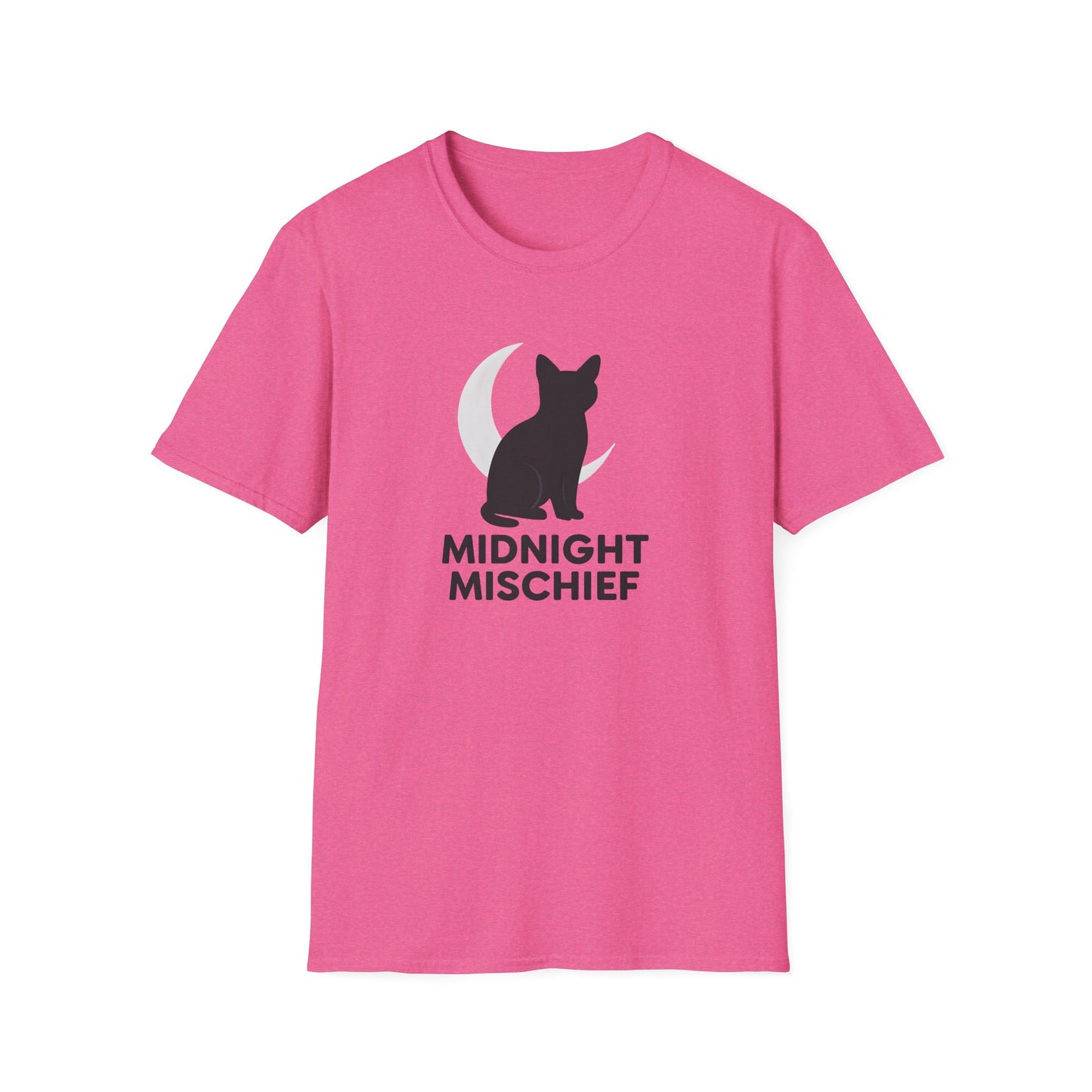 Moonlit Cat Silhouette T-Shirt