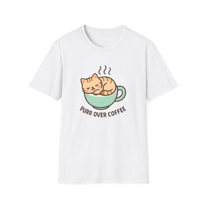 Cat in Coffee Cup T-Shirt