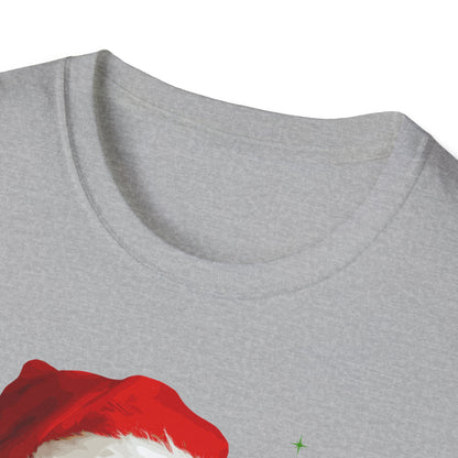 Christmas Dachshund in Santa Hat Unisex T-Shirt