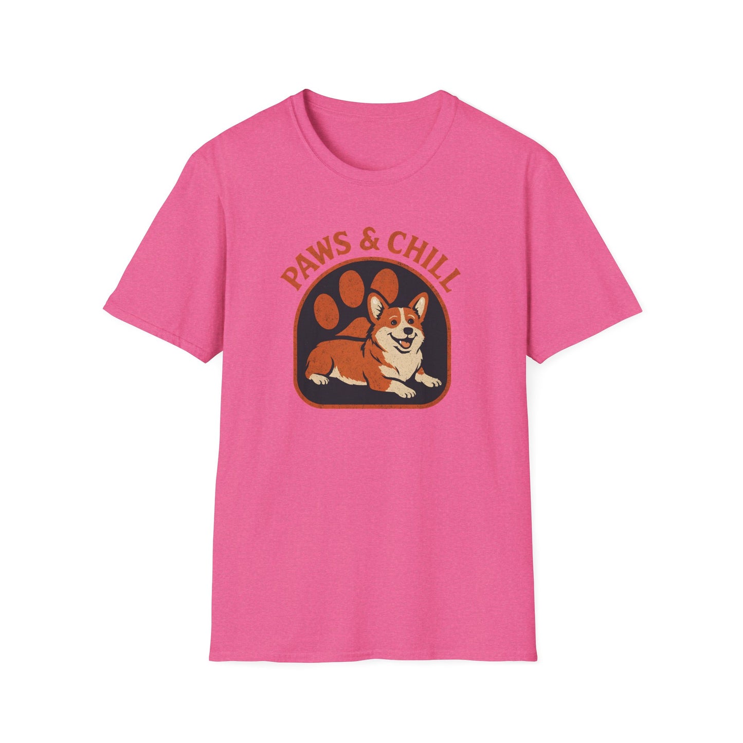 Corgi Paw Print T-Shirt