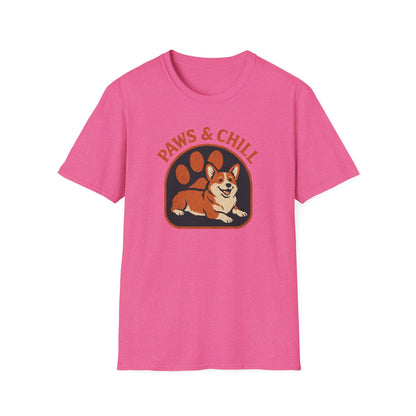 Corgi Paw Print T-Shirt