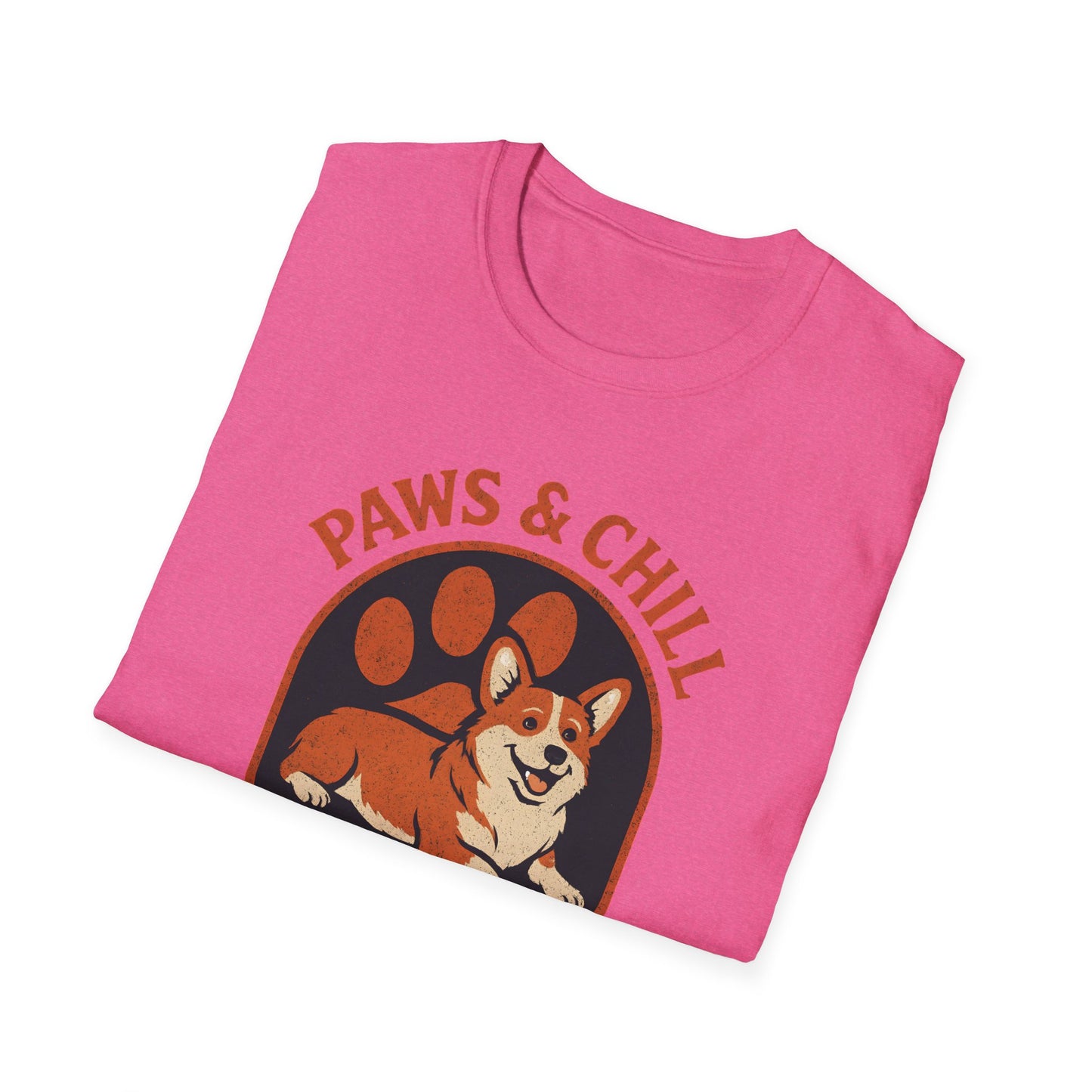 Corgi Paw Print T-Shirt