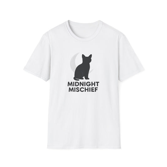 Moonlit Cat Silhouette T-Shirt