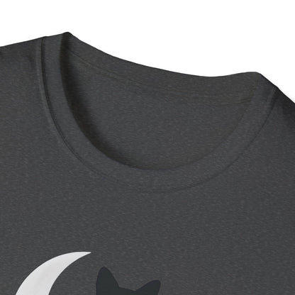 Moonlit Cat Silhouette T-Shirt