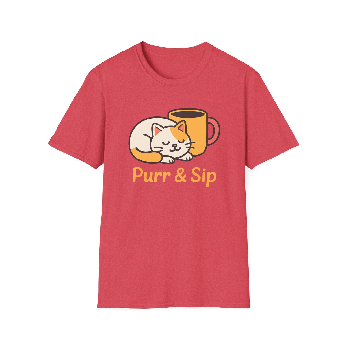 Purr and Sip Logo T-Shirt