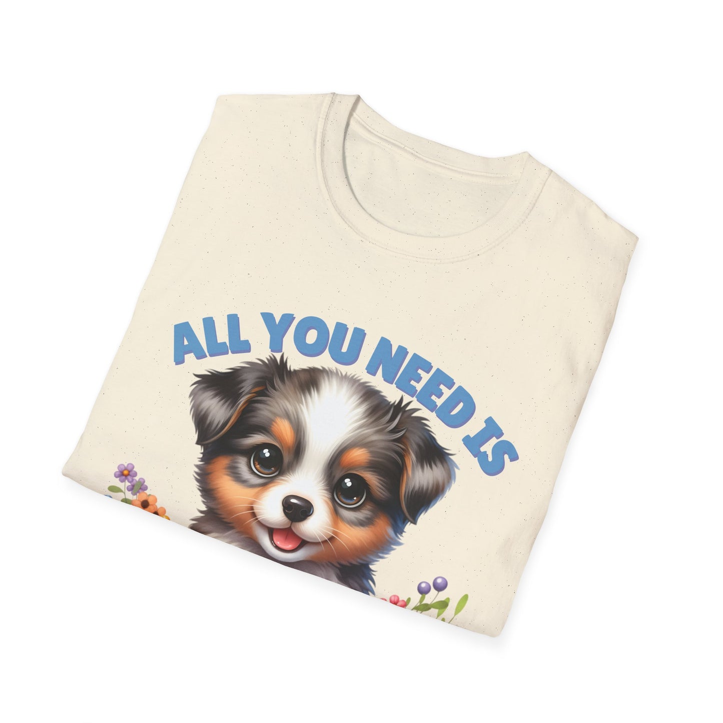All You Need Is Love — Cute Rottweiler Puppy Unisex T-Shirt