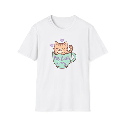 Perfectly Lazy Cat T-Shirt