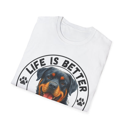 Life Is Better With A Rottie Unisex T-Shirt