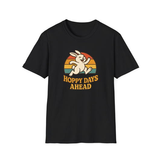 Happy Bunny Running T-Shirt