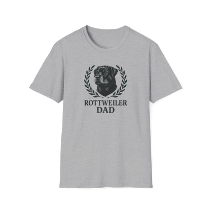 Rottweiler Dad Logo T-Shirt