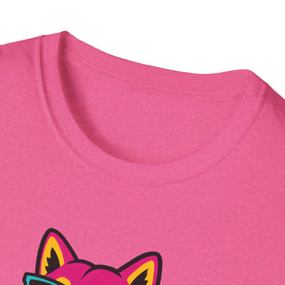 Paw-some Neon Dog T-Shirt