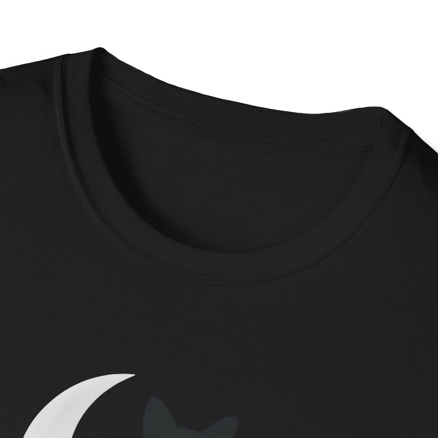 Moonlit Cat Silhouette T-Shirt