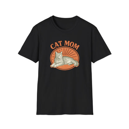 Cat Mom Logo T-Shirt