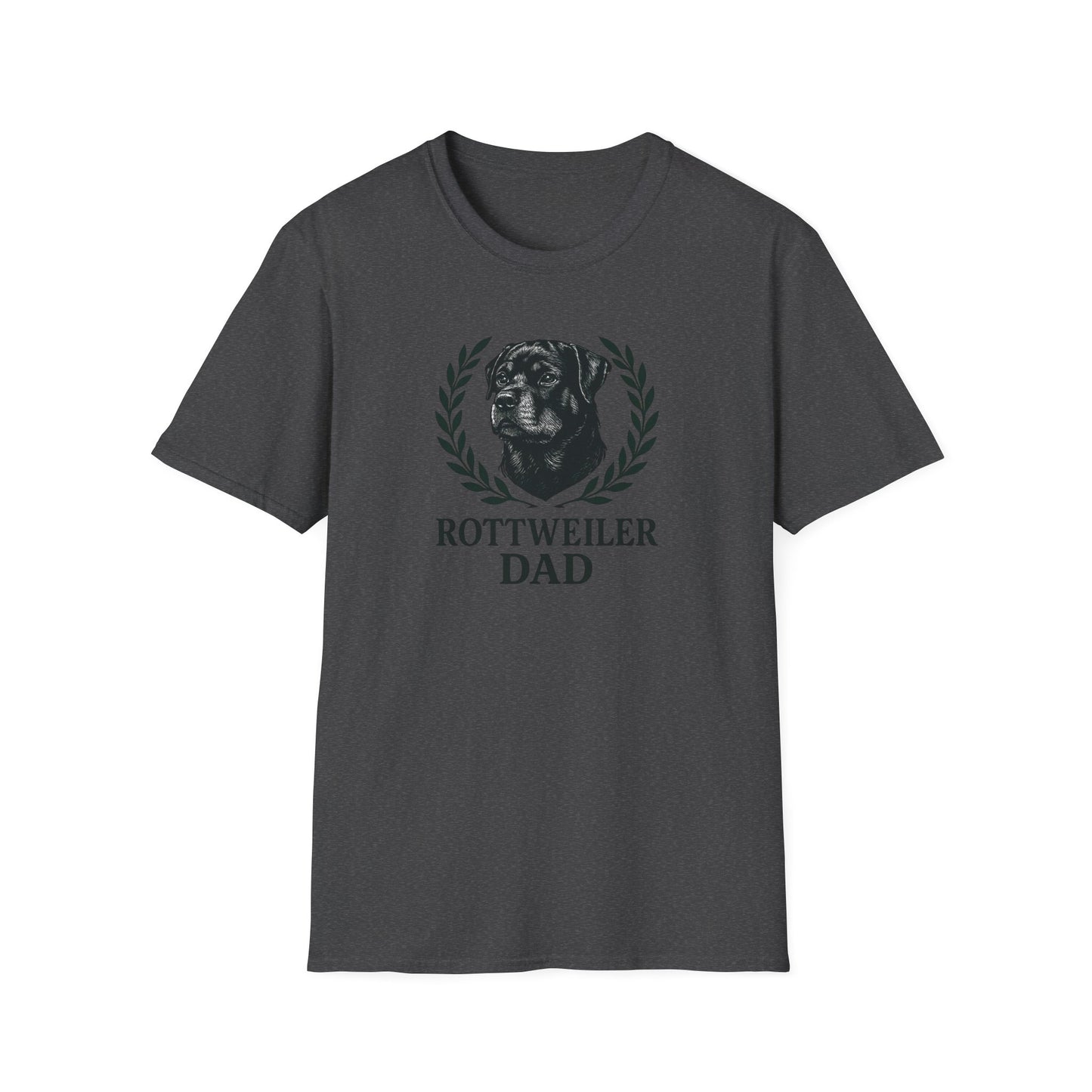 Rottweiler Dad Logo T-Shirt
