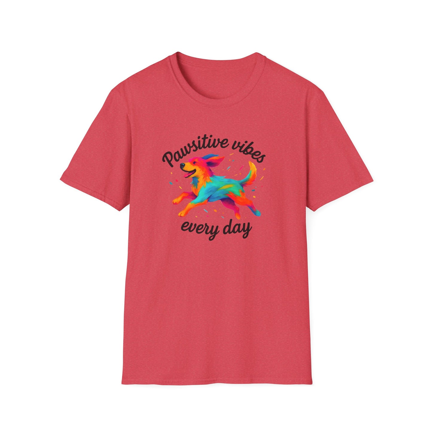 Colorful Running Dog T-Shirt