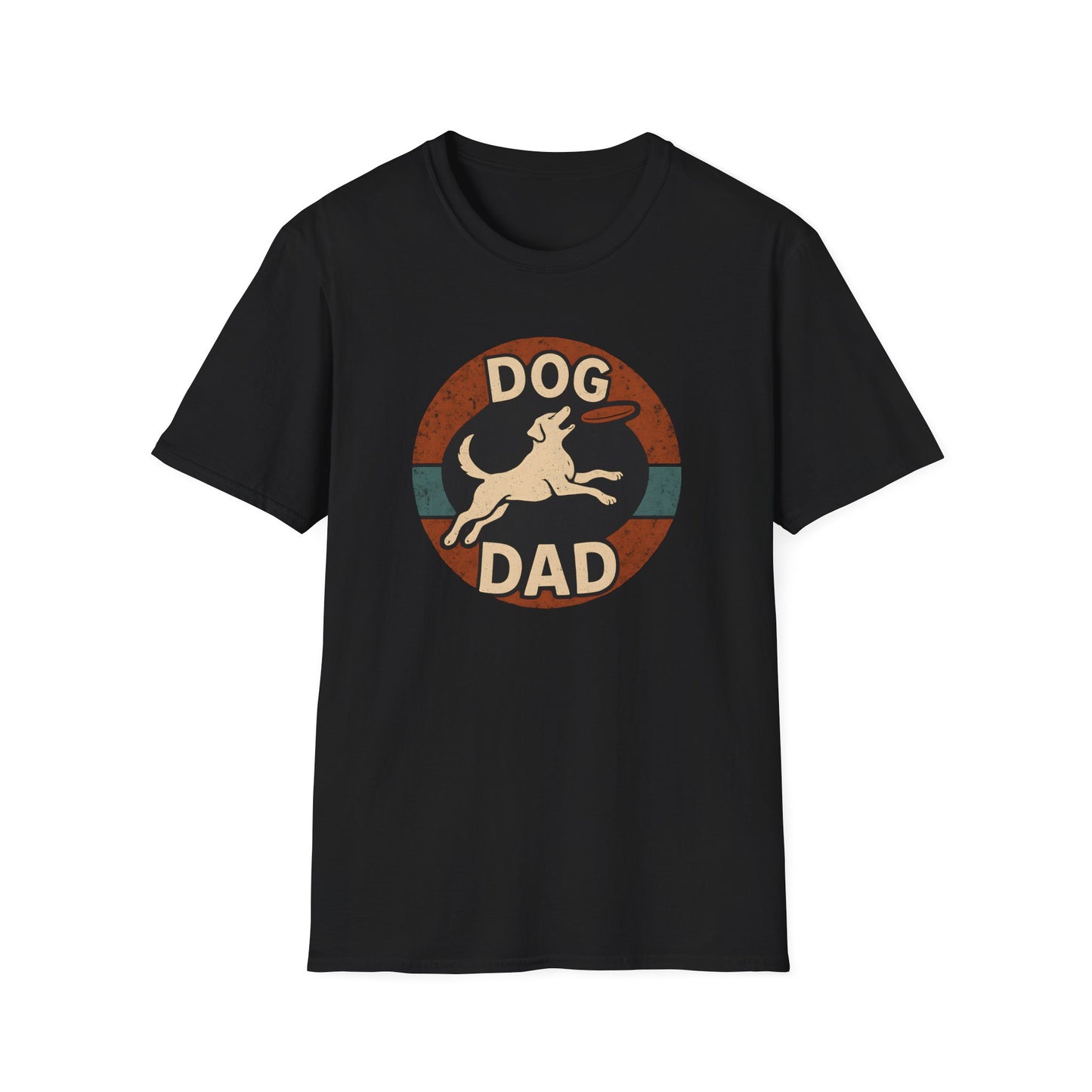 Dog Dad Badge T-Shirt