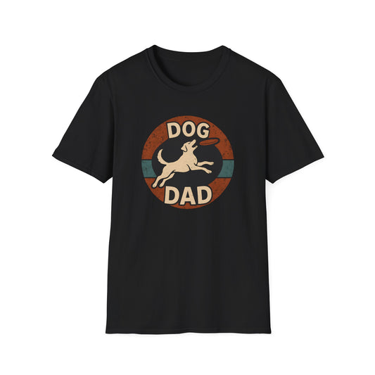 Dog Dad Badge T-Shirt